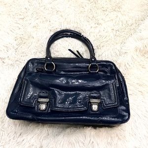 ❤️COACH❤️ Gorgeous Navy Blue Patent Leather